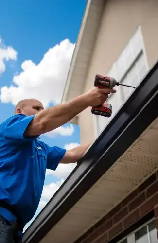 Soffit installation and ventilation